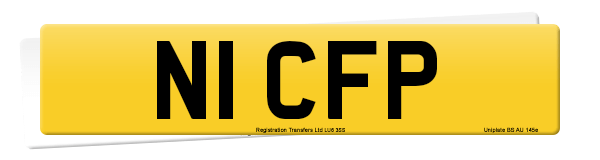 Registration number N1 CFP